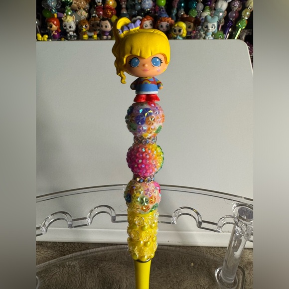 Custom Rainbow Brite Retractable Pen Chubee - Picture 1 of 2
